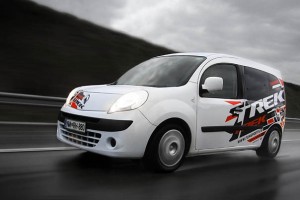 Renault Kangoo poslikan v barve Trek Racing